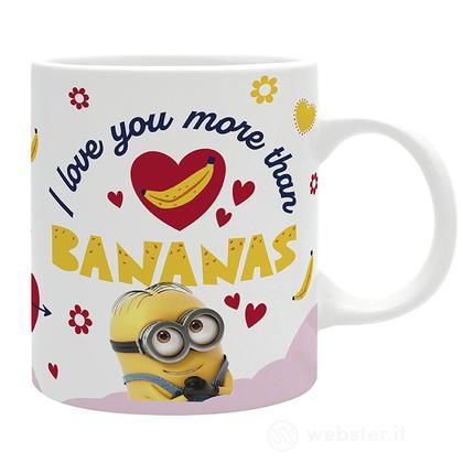 Tazza Minions I Love You More Than Bananas