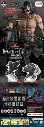 ICHIBAN KUJI Attack on Titan Freedom Seeking 80 Ticket