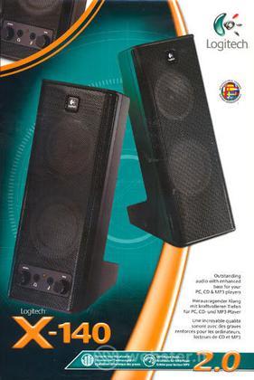 LOGITECH PC Speakers X-140 2.0  5W