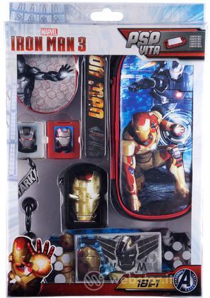 Kit 16 Acc. Avengers-Iron Man 3 PSP-PSV