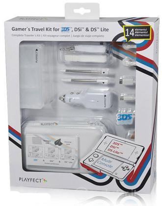 Kit 14 in 1 Travel Bianco 3DS DSI DSLITE