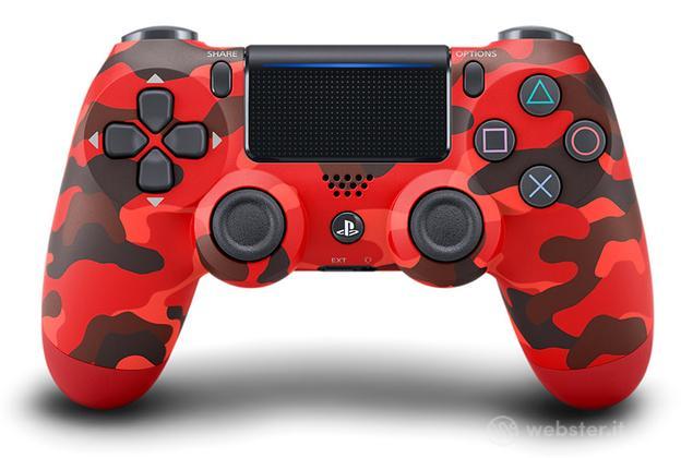 Sony Controller DS4 V2 Red Camouflage