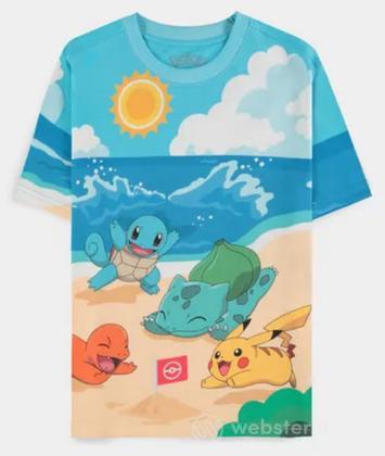 T-Shirt Pokemon Beach Day Donna S