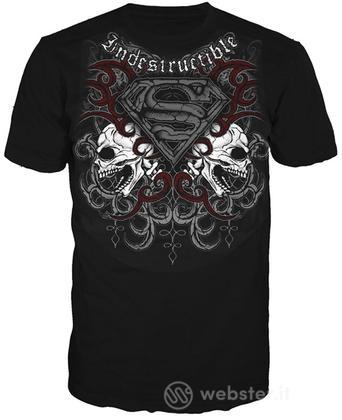 T-Shirt Superman Indistruttibile Nero M