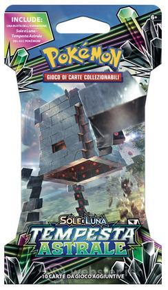 Pokemon Tempesta Strale 10car Pap.Sleeve Pokemon Tempesta Strale 10car Pap.Sleeve