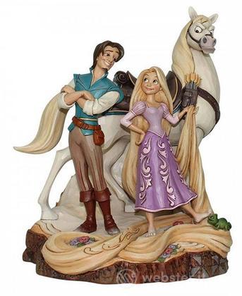 Rapunzel, Flynn e Maximus