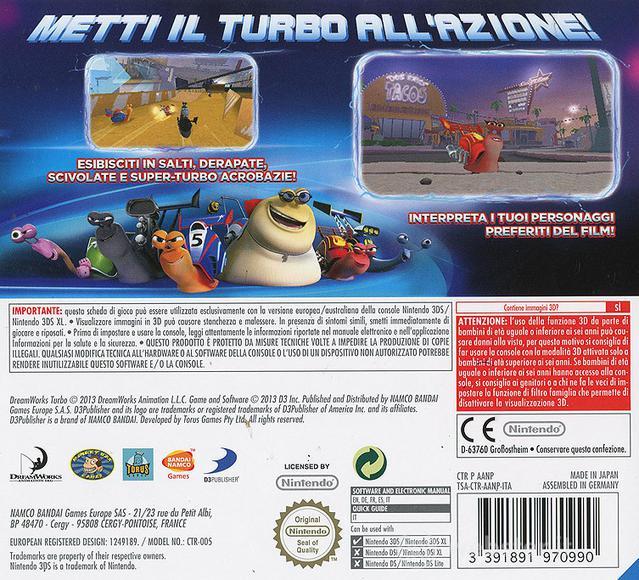 Turbo: Acrobazie in pista