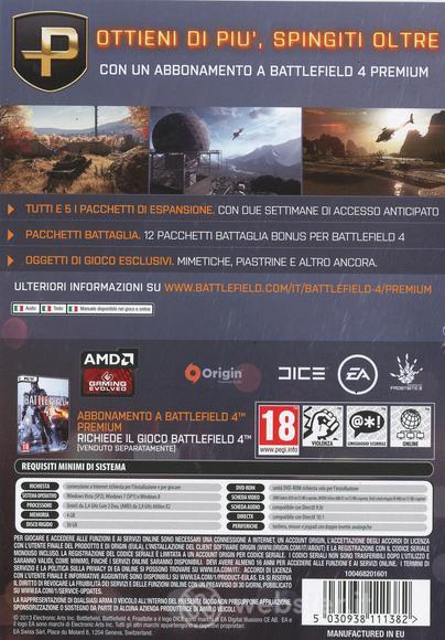 Battlefield 4 Premium Service