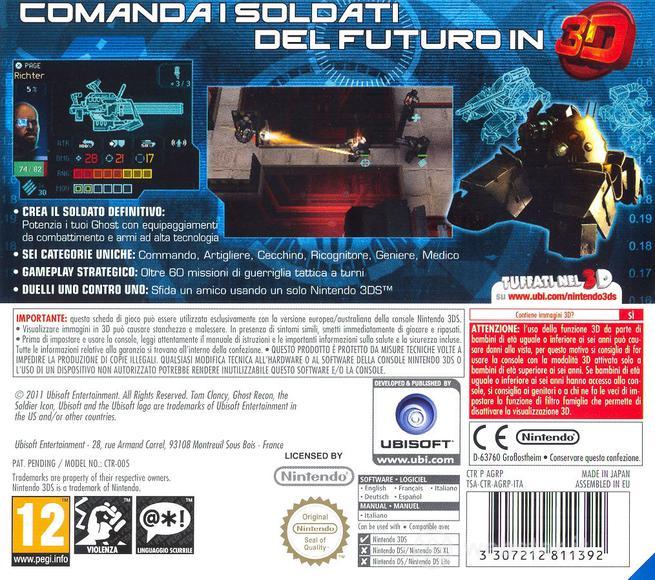Ghost Recon Shadow Wars 3D