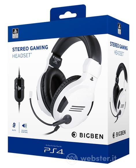 BB Cuffia Gaming Licenza SONY Bianco