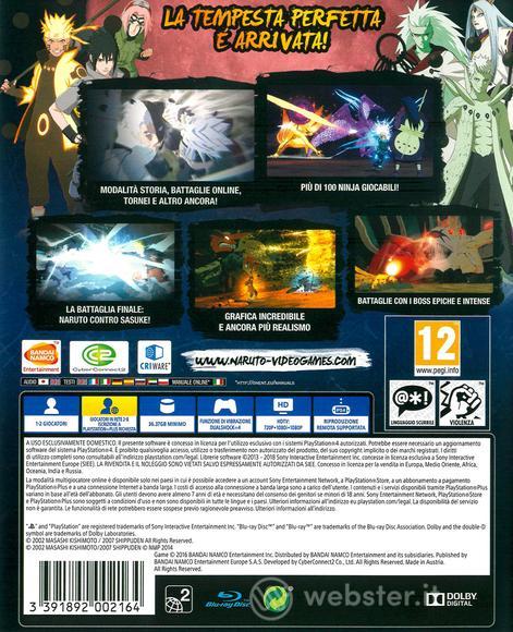 Naruto Shippuden Ultimate Ninja Storm 4 PlayStation Hits