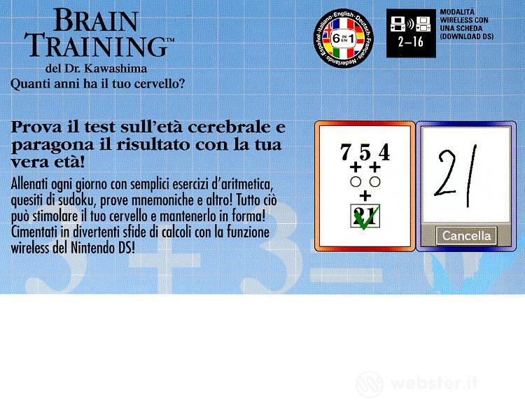 Brain Training del Dr. Kawashima