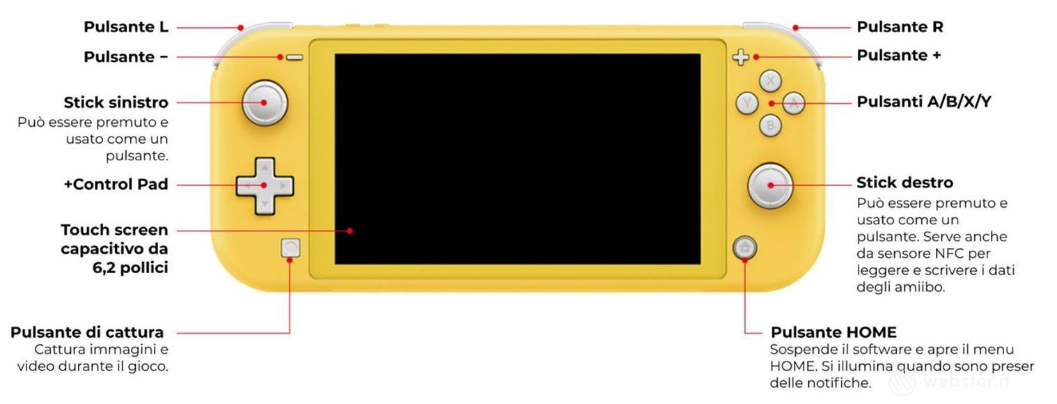 NINTENDO Switch Lite Gialla
