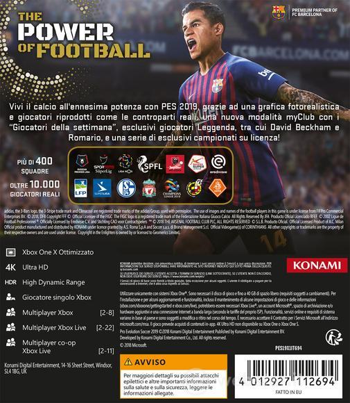 Pro Evolution Soccer 2019
