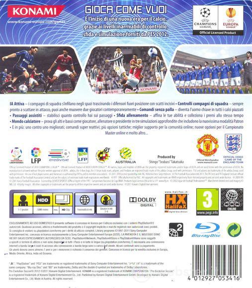 Pro Evolution Soccer 2012