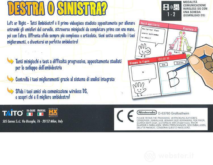 Left Or Right - Tutti Ambidestri