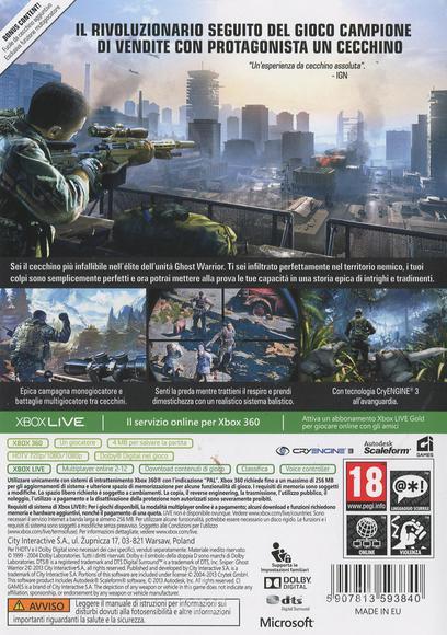 Sniper Ghost Warrior 2 Ltd Ed