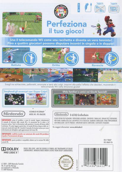 Mario Power Tennis WII Selects