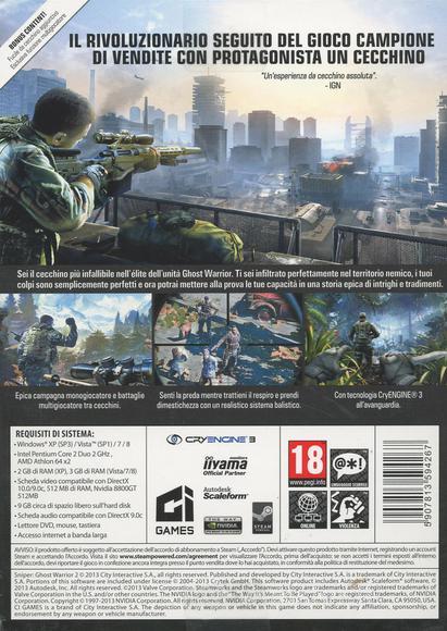 Sniper Ghost Warrior 2 Ltd Ed