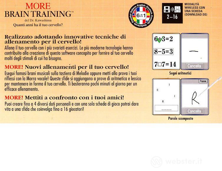 More Brain Training del Dr. Kawashima