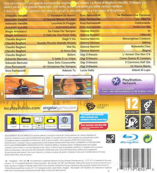 Singstar Cantautori italiani