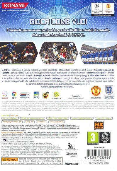 Pro Evolution Soccer 2012