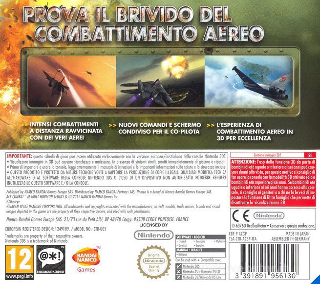 Ace Combat Assault Horizon Legacy