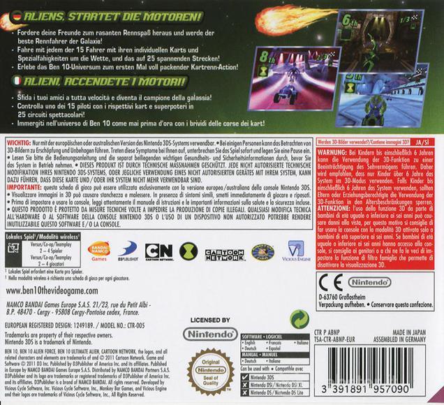 Ben 10 Galactic Racing