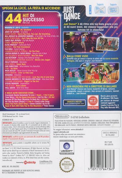 Just Dance 4 D1 Version