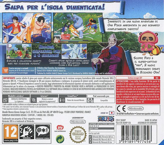One Piece Unlimited World Red Day One Ed