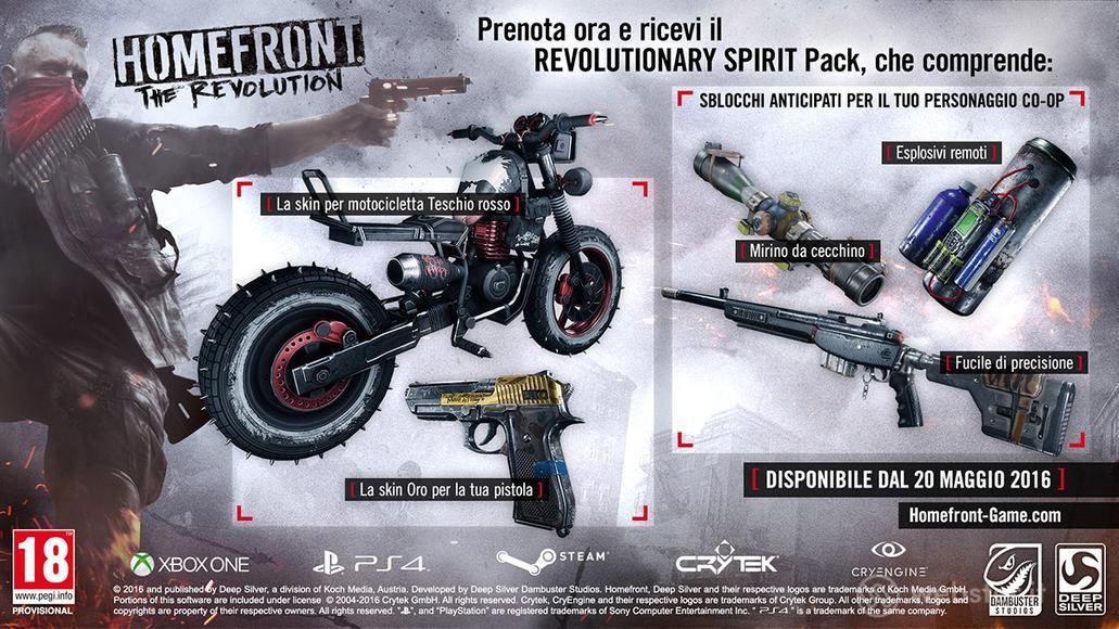 Homefront The Revolution D1 Edition