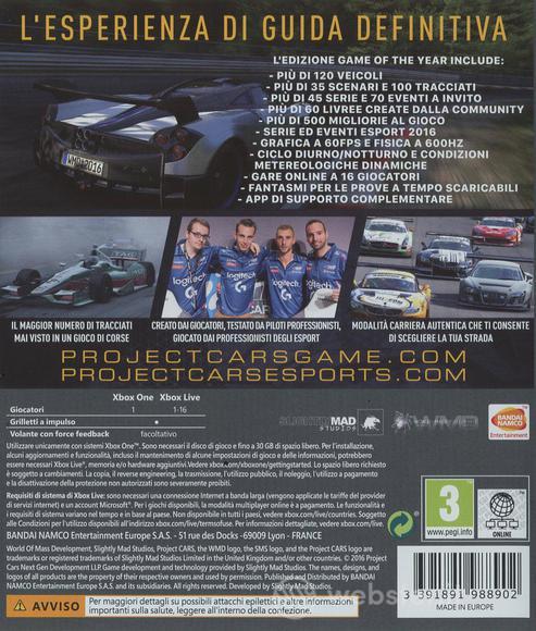 Project Cars GOTY