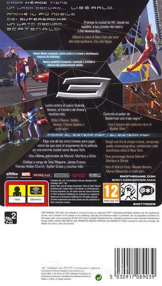 Essentials Spiderman The Movie 3