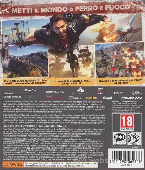 Just Cause 3 D1 Edition