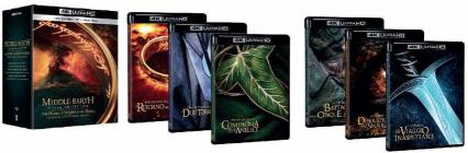 Il Signore Degli Anelli / Lo Hobbit - Middle Earth Vanilla Edition (15 4K Ultra Hd+15 Blu-Ray) (30 Blu-ray)