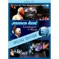 James Last. World of music. Gentleman. Live At Royal Albert Hall (Cofanetto 3 dvd)