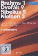 Brahms 1, Dvorak 9, Sibelius 5, Nielsen 3