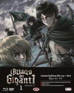 L'Attacco Dei Giganti - Stagione 02 #01 (Eps 01-04) (Ldt) (Blu-Ray+Dvd) (2 Blu-ray)
