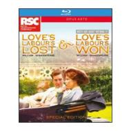 William Shakespeare. Love's Labour Lost & Loves Labour's Won (2 Blu-ray)