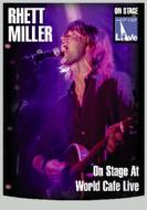 Rhett Miller. On Stage At World Cafe Live