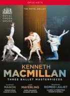 Kenneth Macmillan - Three Ballet Masterpieces (4 Dvd)