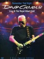 David Gilmour - Remember That Night: Live At The Royal Albert Hall (2 Dvd)