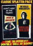 Classic Splatter Pack. Drive In Massacre. Driller Killer