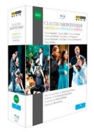 Claudio Monteverdi. Orfeo, L'incoronazione Di Poppea, Il Ritorno Di Ulisse (3 Blu-ray)
