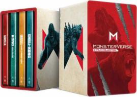 Monsterverse Collection Steelbook (4 Blu-Ray 4K Ultra Hd+4 Blu-Ray) (Blu-ray)