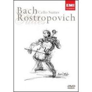 Bach Cello Suites. Rostropovich (2 Dvd)