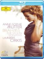 Anne-Sophie Mutter. Brahms. The Violin Sonatas Nos. 1-3 (Blu-ray)