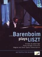 Daniel Barenboim Plays Liszt (2 Dvd)