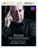 Brahms - The Symphonies - Riccardo Chailly (Blu-ray)
