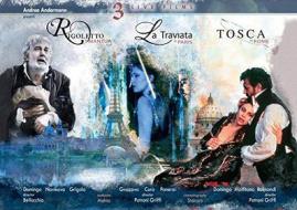 Giacomo Puccini - Tosca - The Music Way - 3 Live Films - Roma, Mantova, Parigi (4 Dvd)